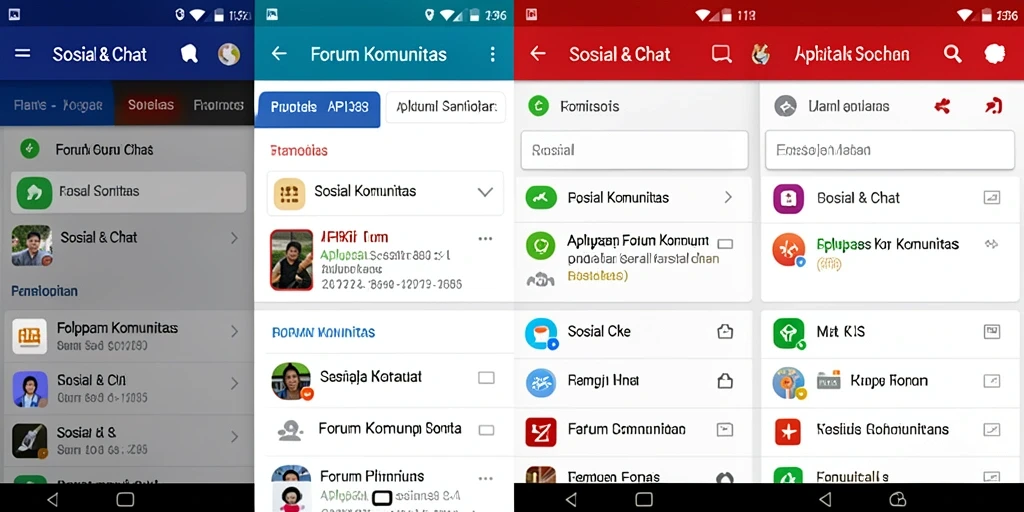 Antarmuka aplikasi API36 yang ramah pengguna.