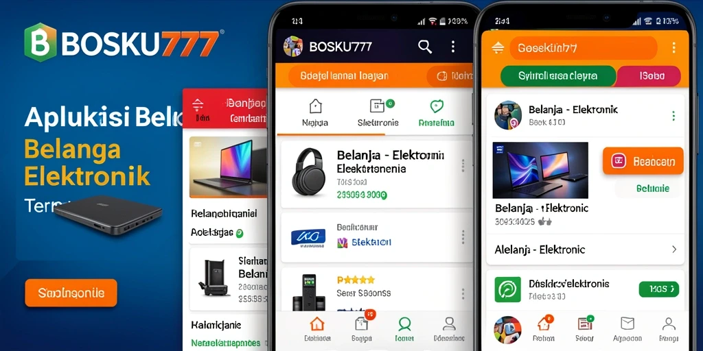 Tampilan antarmuka aplikasi BOSKU777 yang menarik dan mudah digunakan.