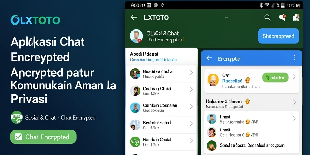 Antarmuka OLXTOTO yang intuitif untuk chat terenkripsi.